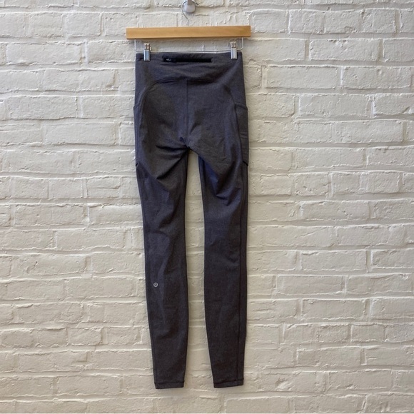 Lululemon || Speed Up Tight 31" in Heathered Black Gray 4 Tall - Picture 5 of 11